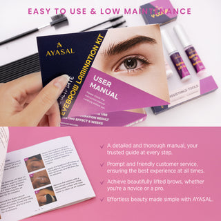 AYASAL DIY Eyebrow Lamination Kit